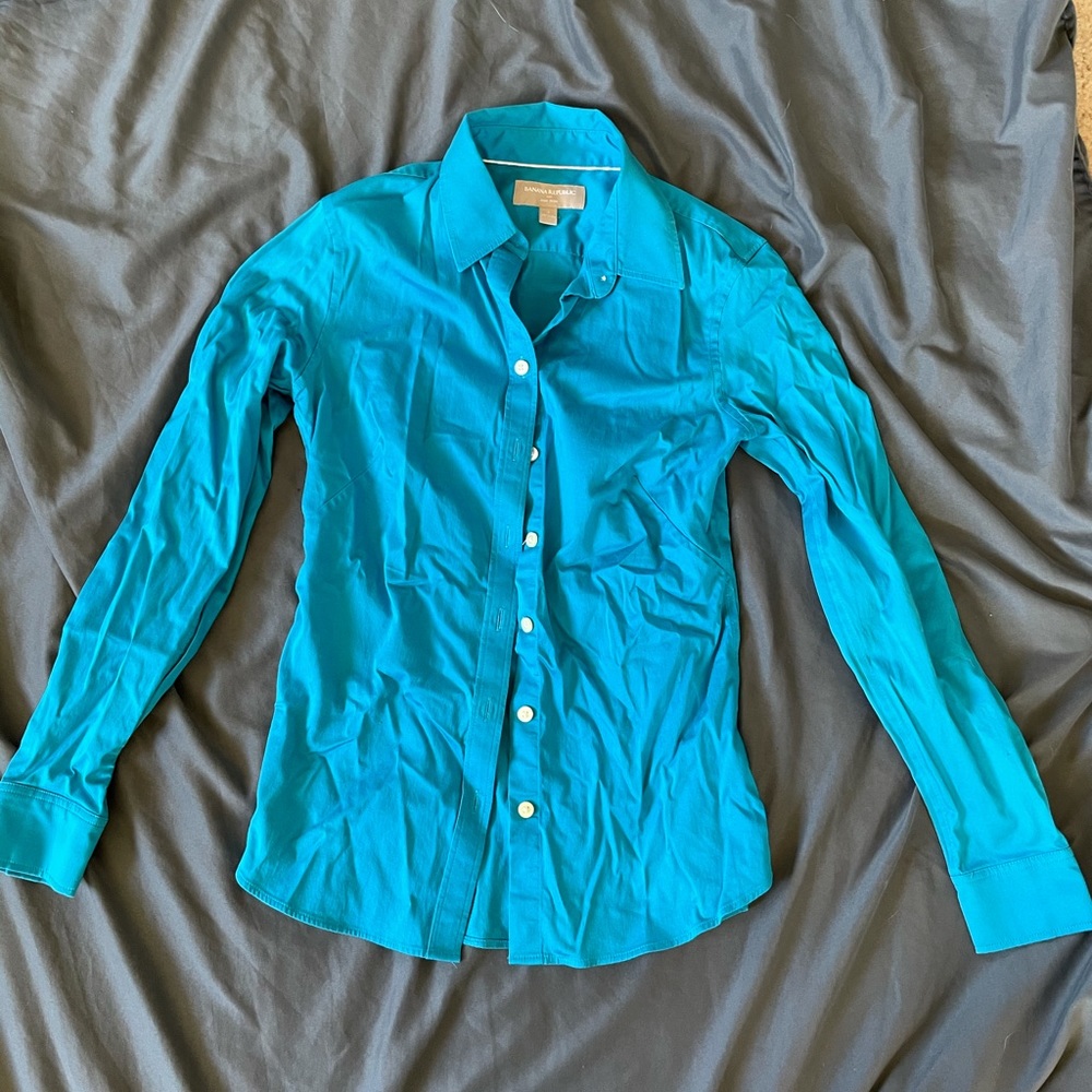 Banana Republic Non Iron Fitted Shirt